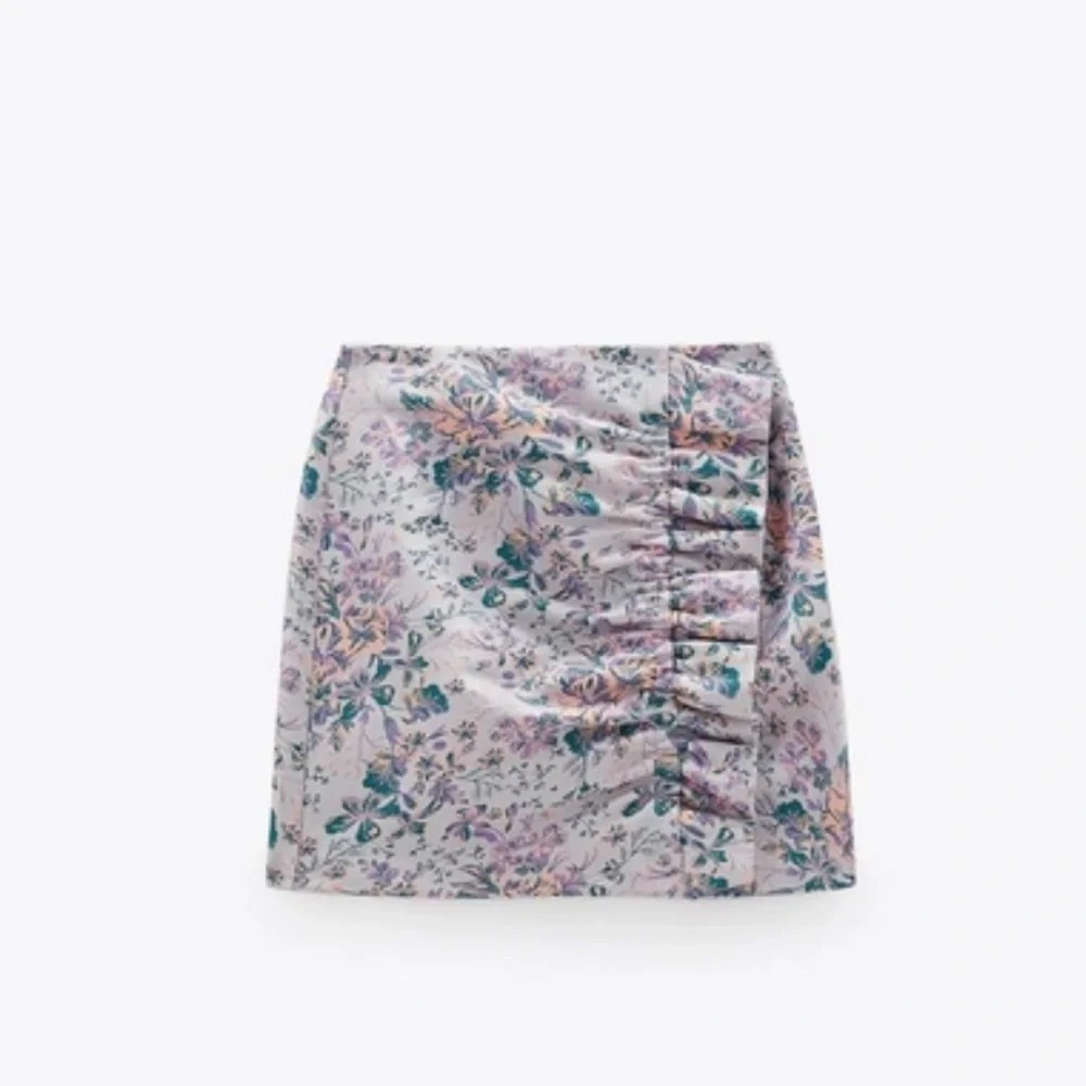 ZARA jacquard mini skirt 9006/062/330 size S -excellent condition - Picture 6 of 11